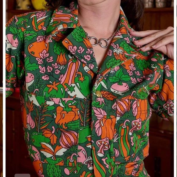 Big Bud Press Short Sleeve Jumpsuit Kitchen Collection - Picture 10 of 11